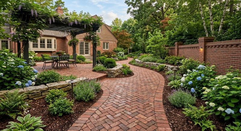 Brick Hardscaping in Denver, CO