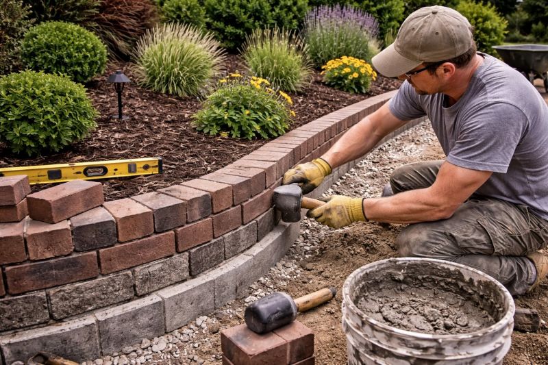 Brick Landscaping Service in Boston, MA