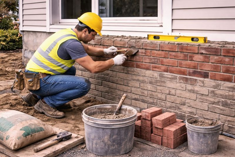 Brickwork Installation in Worcester, MA